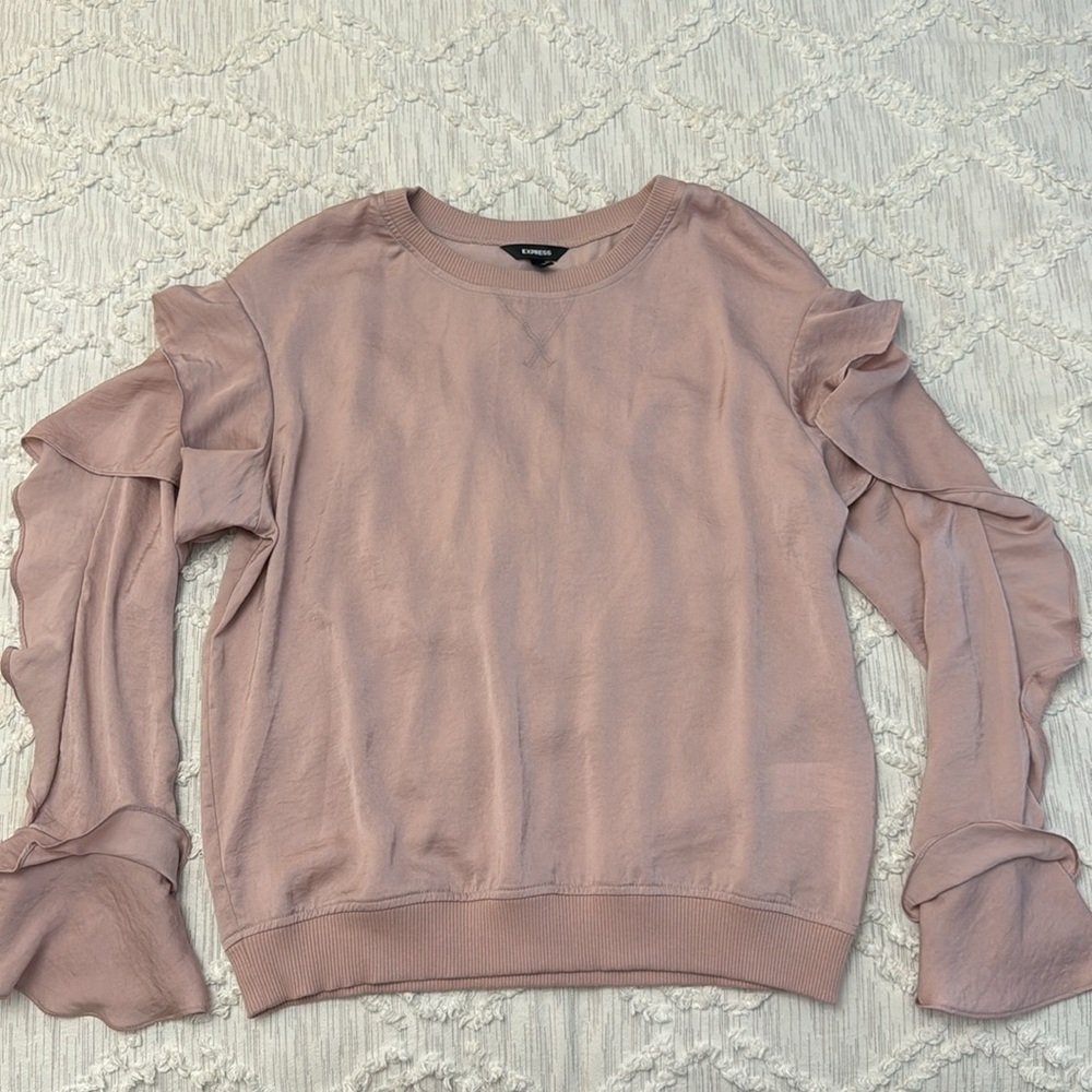Blush Pink Blouse - Size M
